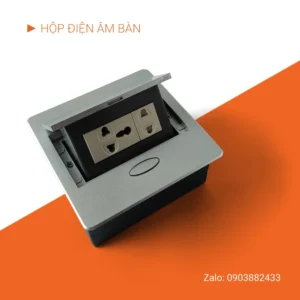Hộp điện nhỏ lắp âm bàn