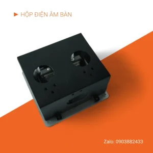 Hộp điện nhỏ lắp âm bàn