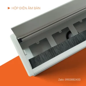 Hộp điện nhôm gắn âm bàn